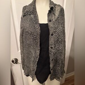 New York City design Co. silk blouse M/L